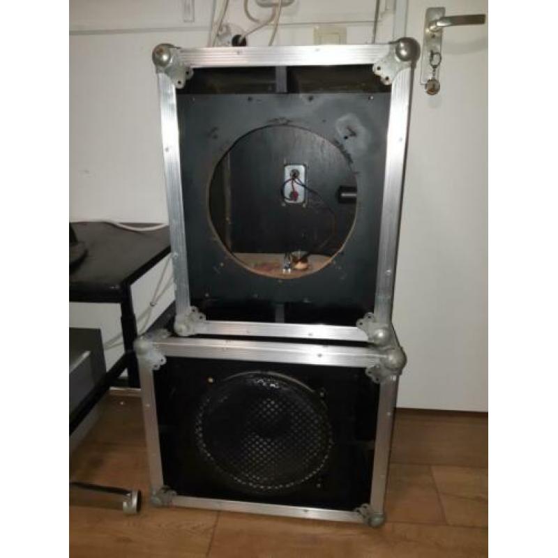 Eminence 12 inch subwoofers - flightcase look