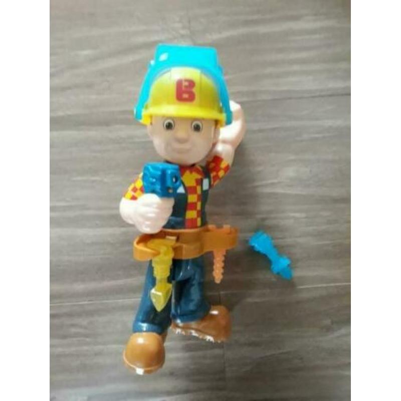 Bob de bouwer met gereedschapsriem
