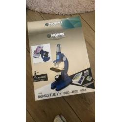 Microscoop Konus, 100x-450 x-900x compleet!