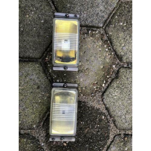 Oldskool gele mistlampen