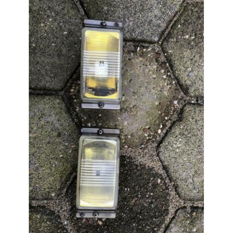 Oldskool gele mistlampen