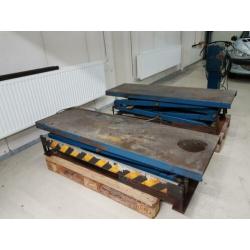 Nussbaum jumbo lift schaarhefbrug 2500kg (inbouw hefbrug)