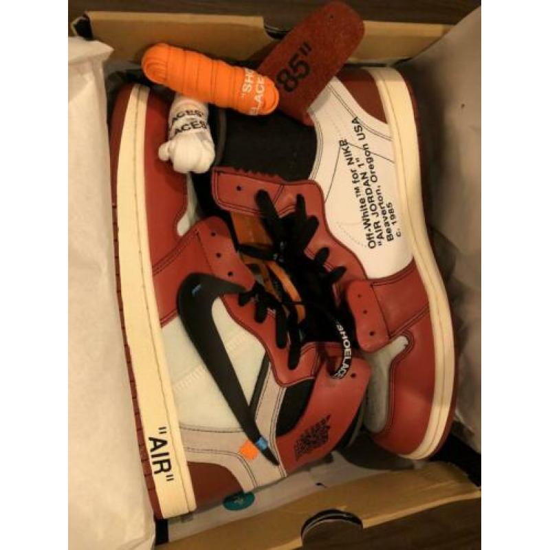 Nike Air Jordan 1 Off White (Alles op voorraad)