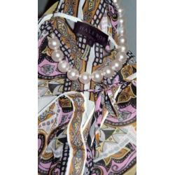 Lente! HALE BOB fijne blouse-tuniek -blouson 36 38 S M