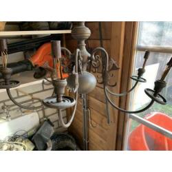kroonluchter koper antiek vintage special