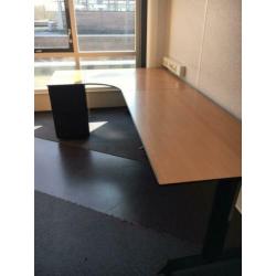 Twee grote werkplekken