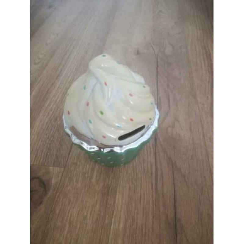 Spaarpot cupcake