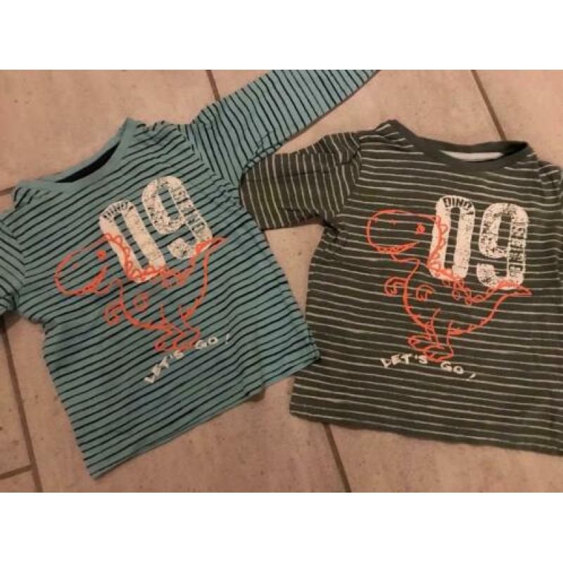 Pakket kleding mt 80/86, tweeling, o.a. Just Small, Mango