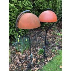 Fog & Morup tuinlampen Lotus 1966 Denemarken J Hammerborg