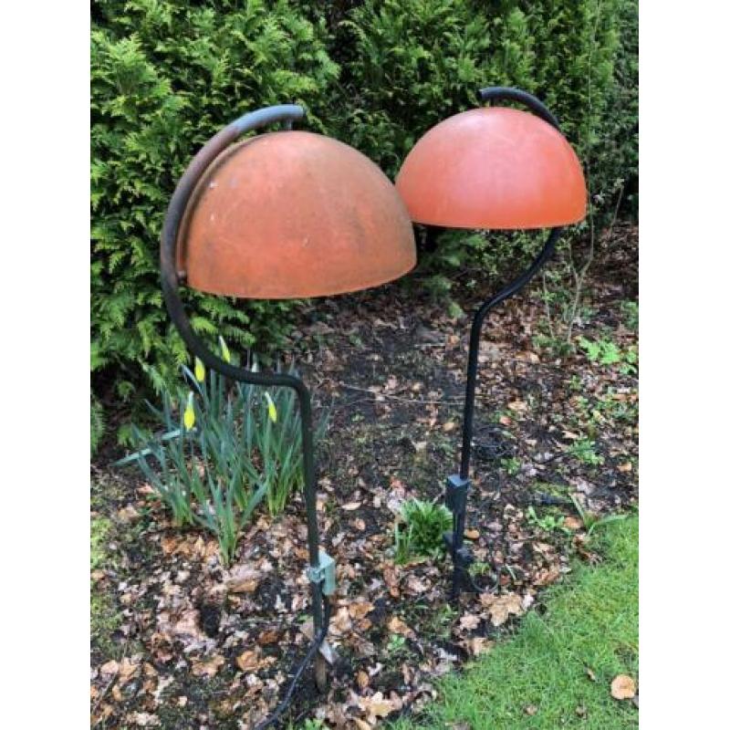 Fog & Morup tuinlampen Lotus 1966 Denemarken J Hammerborg