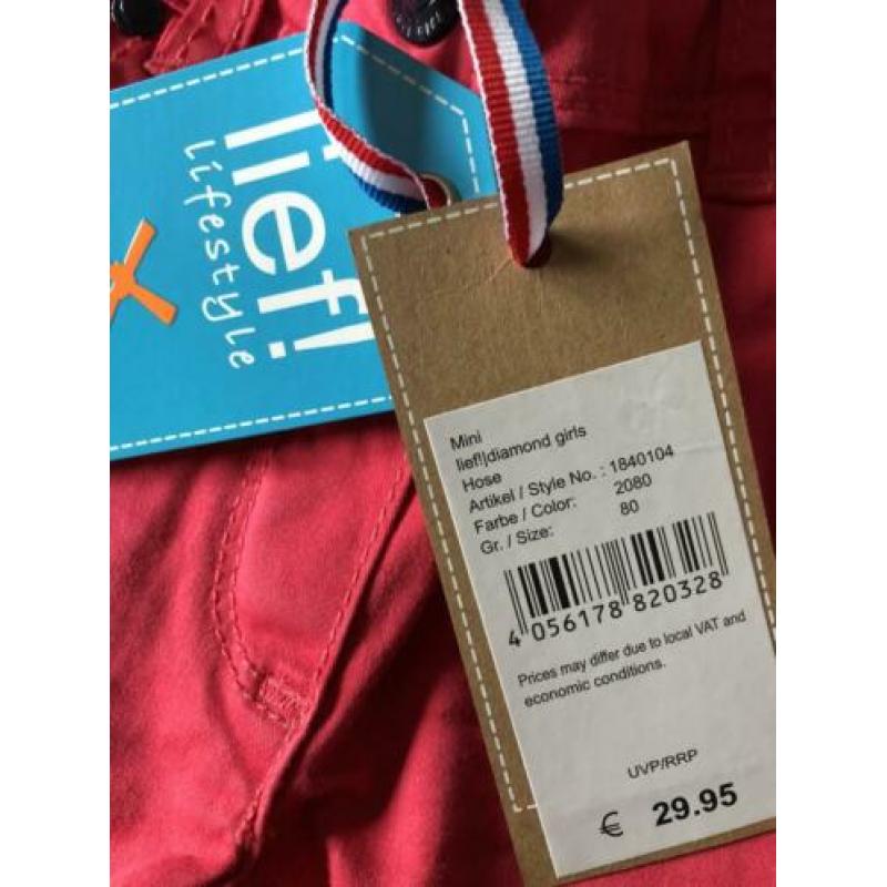 Nieuw broekje van LIEF.maat 80