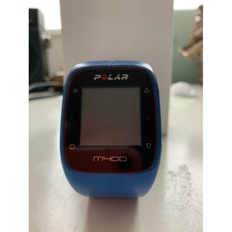 Polar m400 blauw