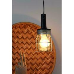Industriële looplamp inclusief fitting boho sober vintage