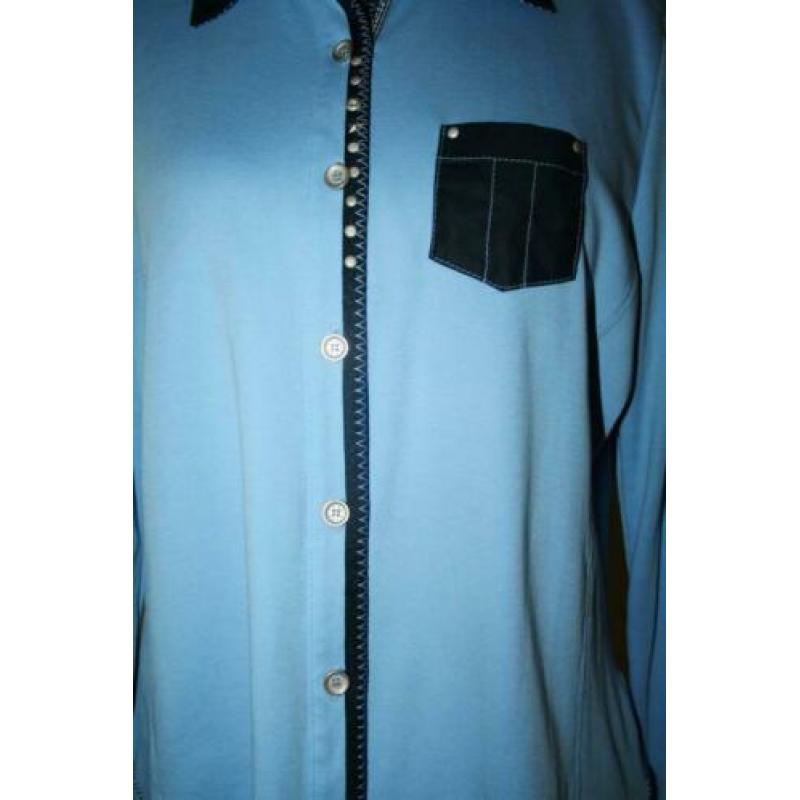 Rabe blauw blouse maat 42 L