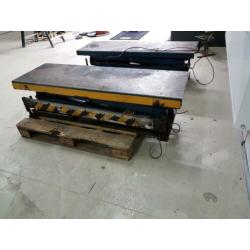 Nussbaum jumbo lift schaarhefbrug 2500kg (inbouw hefbrug)