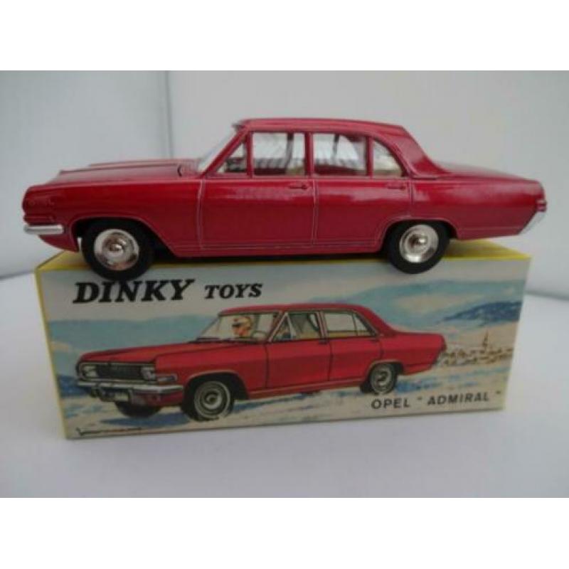 Opel Admiral Rood nr: 513 van Dinky Toys-Atlas 1/43