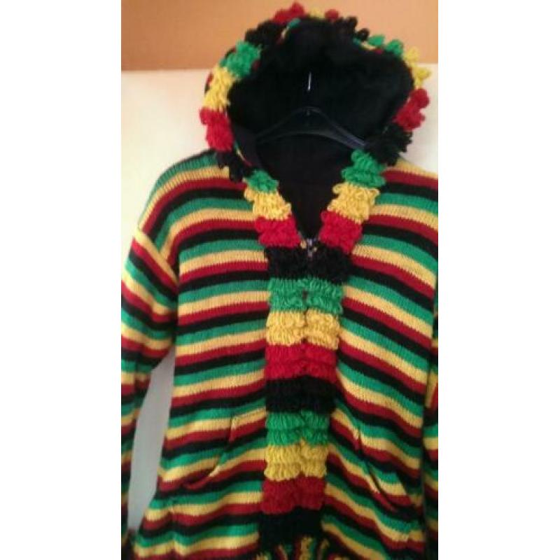 Apart warm gevoerde gebreid vest maat 40