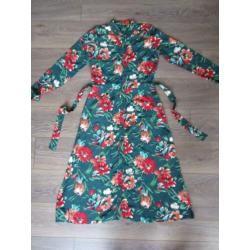 NIEUWE KING LOUIE jurk Olive Midi Dress Bluebell maat 38
