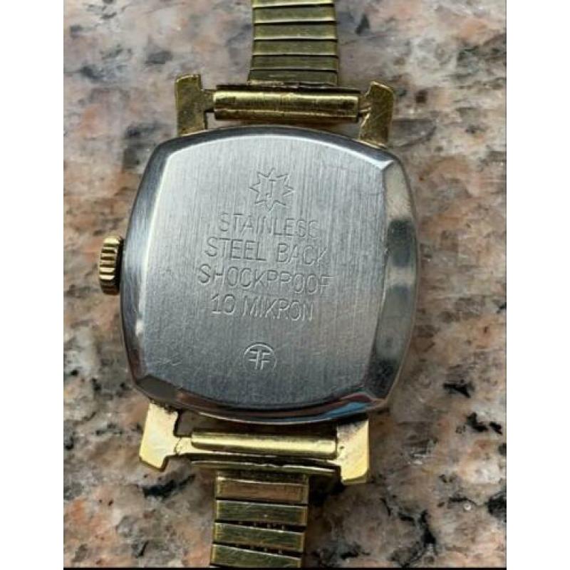Junghans 15 Jewels horloge,Vintage,Handopwind,werkt prima