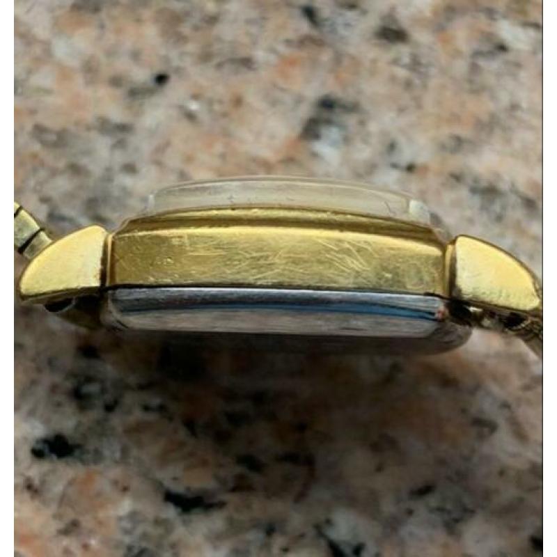 Junghans 15 Jewels horloge,Vintage,Handopwind,werkt prima