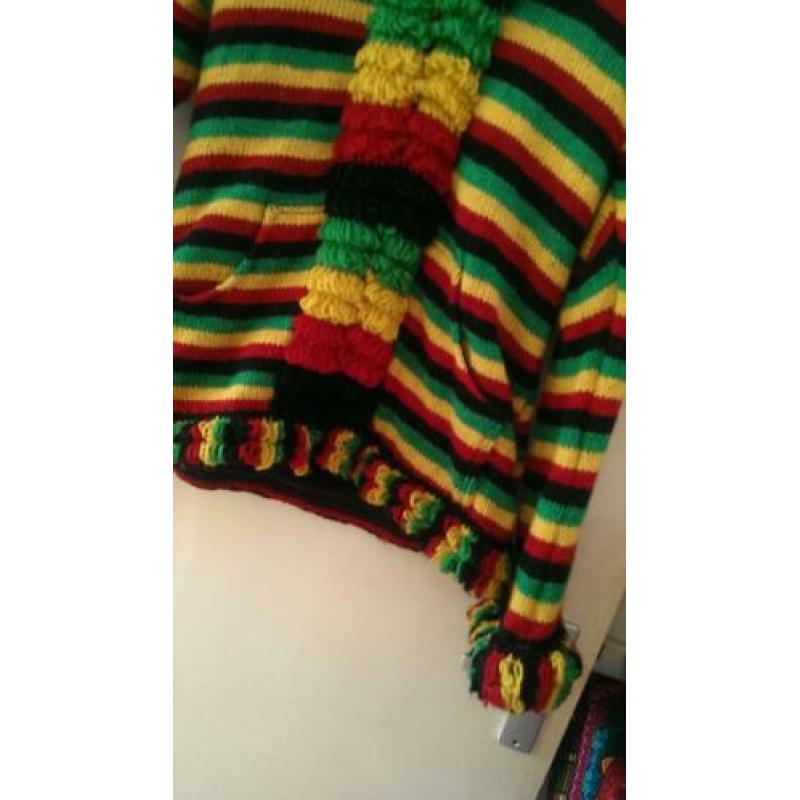 Apart warm gevoerde gebreid vest maat 40