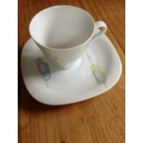 Kop en schotel Jenny ( vintage ) servies
