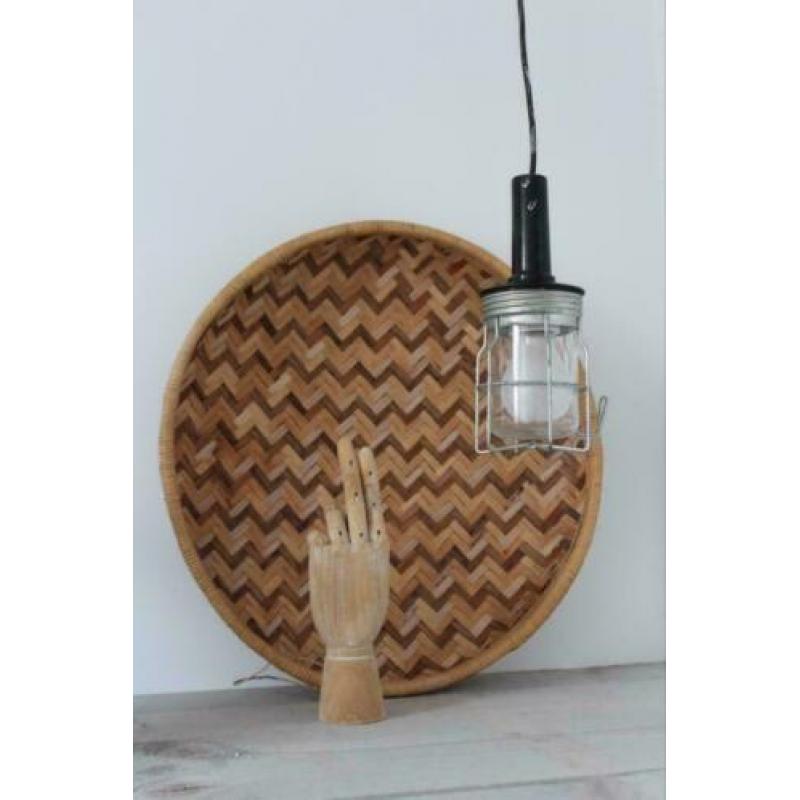 Industriële looplamp inclusief fitting boho sober vintage