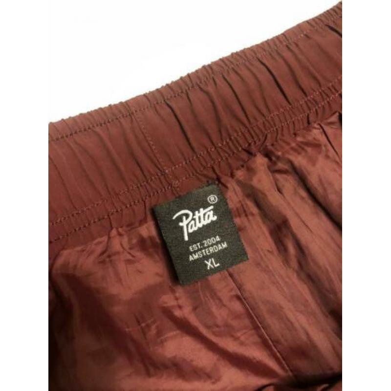 MOET WEG!! Patta Nylon Jogger Burgundy XL