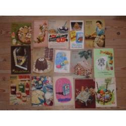 Kookboekjes en folders jaren '40 t/m '70.