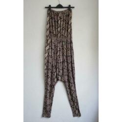 By Malene Birger: Tijgerprint harembroek jumpsuit - mt S