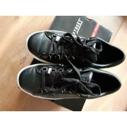 Skechers leren sneakers zwart mt 38