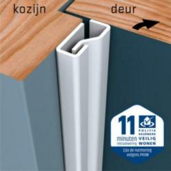 Te koop nieuwe secustrip type T2 wit voor o.a. een voordeur.