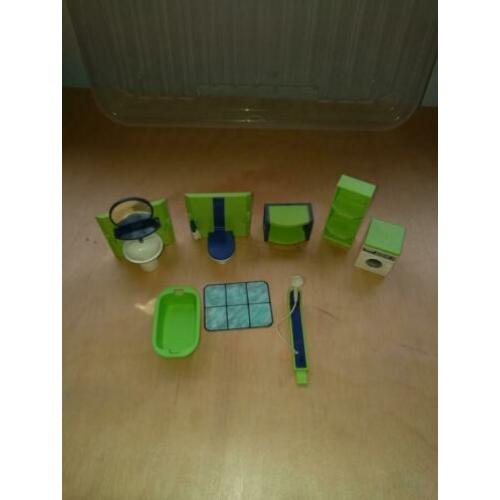Playmobil groene badkamer