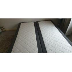 70 × 200 boxspring zonder matras.