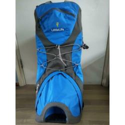 LittleLife Freedom S3,rugdrager, blauw/grijs