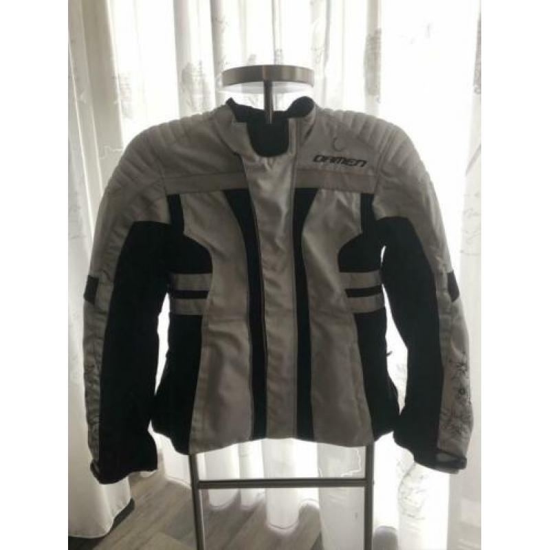 Damen dames motorjack compleet maat 38