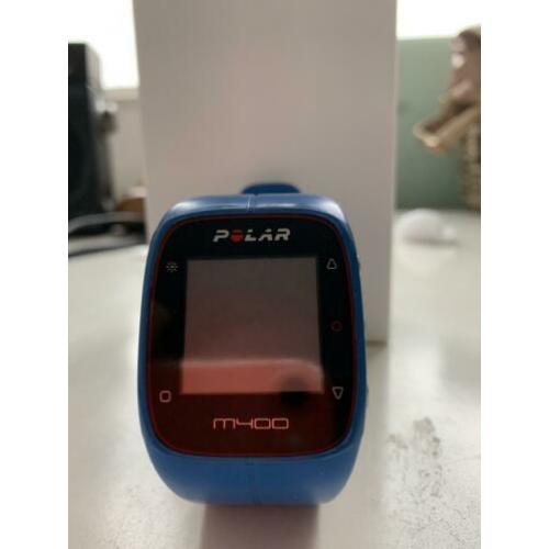 Polar m400 blauw