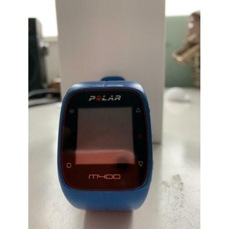 Polar m400 blauw