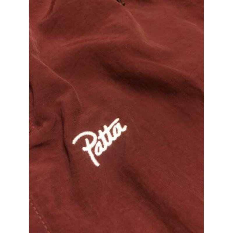 MOET WEG!! Patta Nylon Jogger Burgundy XL