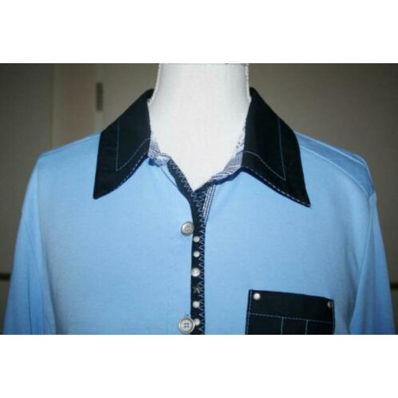 Rabe blauw blouse maat 42 L