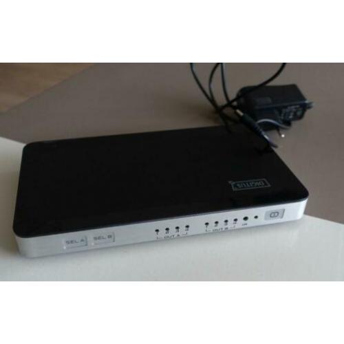 Digitus 4 x 2 port matrix HDMI switch.