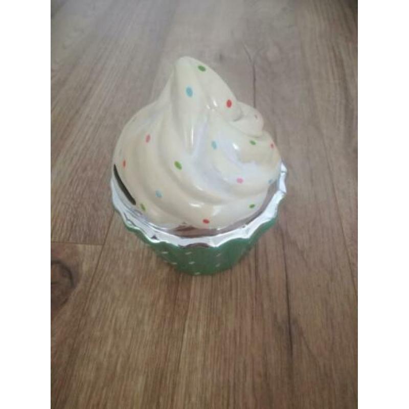 Spaarpot cupcake