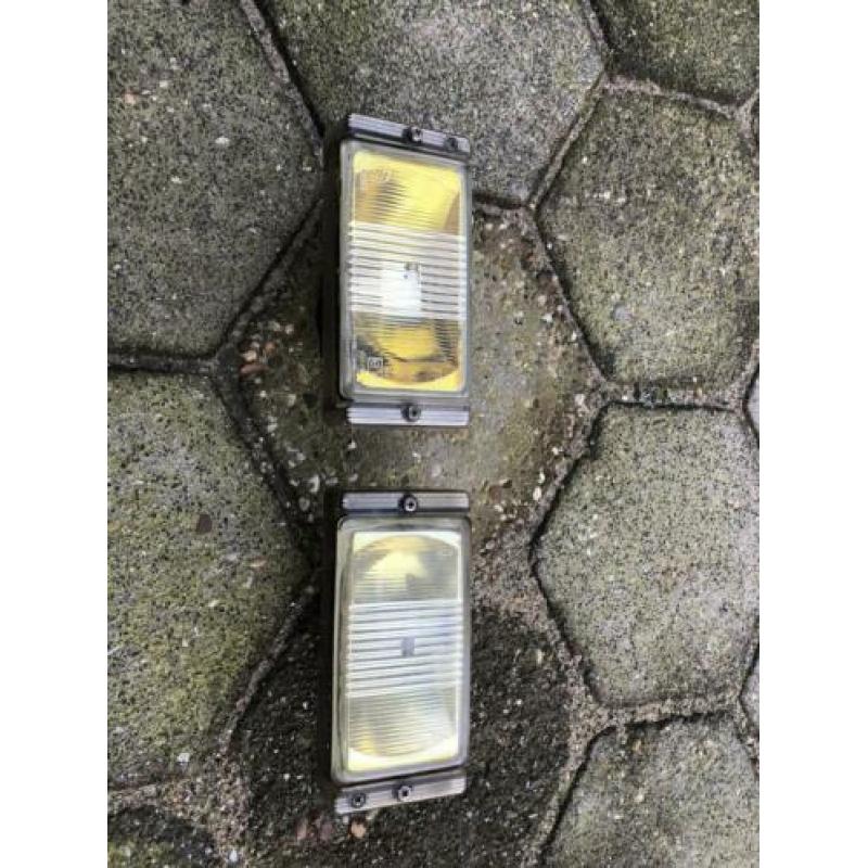Oldskool gele mistlampen