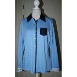 Rabe blauw blouse maat 42 L