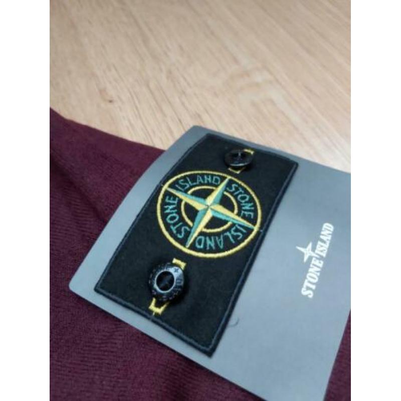 Stone island trui bordeaux m nieuw
