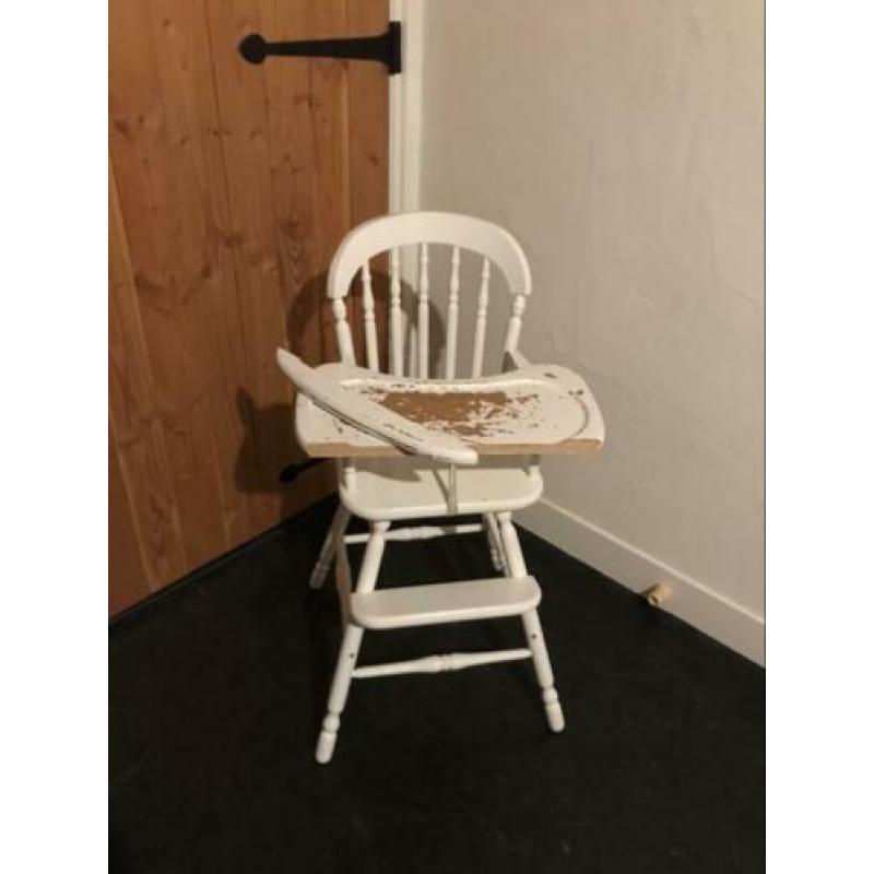 Leuke vintage kinderstoel opknapper GRATIS