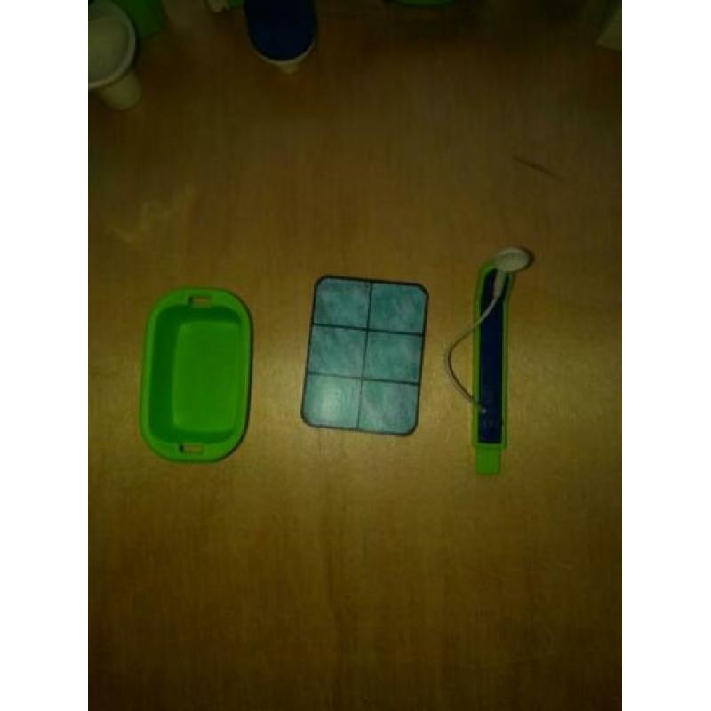 Playmobil groene badkamer