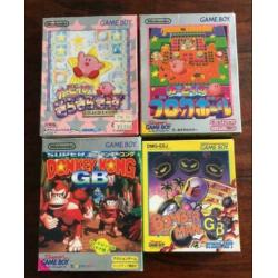 Gameboy Classic 22 Games Boxed! 3 Nintendo Koffers!