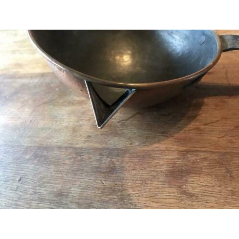 Koperen soeplepel decoratie