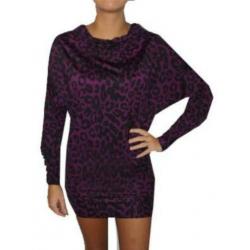 SUPERTRASH tuniek M *~~nieuw~~* paars / zwart